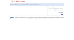Desktop Screenshot of dayerses.com