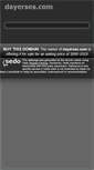 Mobile Screenshot of dayerses.com